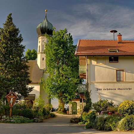 Hotel Zur Schonen Aussicht Feldkirchen-Westerham Ngoại thất bức ảnh